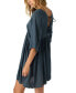 Juniors' Rosemary Dolman-Sleeve Mini Dress