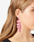 ფოტო #19 პროდუქტის Women's Satin Petal Duster Earrings
