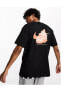 Фото #1 товара Sportswear M90 Sole Food LBR Short-Sleeve Siyah Erkek T-shirt