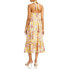 Фото #2 товара Bardot Womens Labella Floral Tie Neck Summer Midi Dress XS