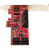 Фото #8 товара StarTech.com SATA PCIe Card - 10 Port PCIe SATA Expansion Card - 6Gbps - Low/Full Profile - Stacked SATA Connectors - ASM1062 Non-Raid - PCI Express to SATA Converter/Adapter - PCIe - SATA - PCIe 2.0 - Red - ASMedia - ASM1062 - 6 Gbit/s