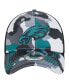 Фото #4 товара Men's Camo, Black Philadelphia Eagles Active 39THIRTY Flex Hat