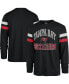 Фото #1 товара Men's Black Distressed Tampa Bay Buccaneers Irving Long Sleeve T-shirt