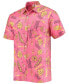 Men's Maroon Arizona State Sun Devils Vintage-Like Floral Button-Up Shirt