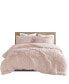 Malea Shaggy Faux-Fur 2-Pc. Duvet Cover Set, Twin