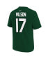 Big Boys Garrett Wilson Green New York Jets Player Name and Number T-shirt