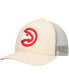 Фото #1 товара Men's Cream Atlanta Hawks Trucker Adjustable Hat