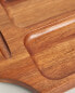 Wooden appetiser tray