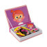 JANOD Girl´S Crazy Faces Magneti´Book Educational Toy