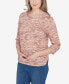 ფოტო #3 პროდუქტის Scottsdale Women's Space Dye Beaded Neck Top