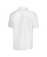 Фото #2 товара Men's White Texas A&M Aggies Coconut Point Palm Vista IslandZone Camp Button-Up Shirt