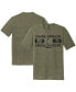Фото #1 товара Men's Green Chase Briscoe Flag Tri-Blend T-shirt