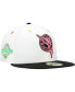 Головной убор мужской New Era Florida Marlins Cooperstown Collection Neon Eye 59FIFTY белый 7 1/4 - фото #1