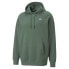 Фото #1 товара Puma Downtown Pullover Hoodie Mens Green Casual Outerwear 53685225