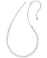 ფოტო #1 პროდუქტის 14k Gold-Plate Cubic Zirconia Collar Necklace, 16" + 3" extender