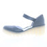 Fly London Biso BISO305FLY-008 Womens Blue Leather Strap Sandals Shoes