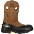 Фото #1 товара Georgia Boots Muddog Composite Toe Eh Wellington Work Mens Brown Work Safety Sh