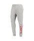 ფოტო #3 პროდუქტის Men's Heathered Gray Kansas City Chiefs Jogger Pants