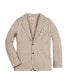 Фото #4 товара Men's Fleece Blazer with Elbow Patches