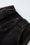 Cargo trousers with topstitching