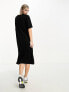 Noisy May oversized t-shirt dress in black