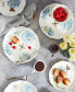 Фото #3 товара Butterfly Meadow Blue 18 Pc. Dinnerware Set, Service for 6, Created for Macy's