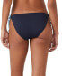 Фото #2 товара Women's Contrast Side Tie Bikini Bottoms