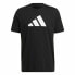 Фото #1 товара Футболка с коротким рукавом мужская Adidas Future Icons Logo Чёрный
