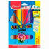 Цветные карандаши Maped Color' Peps Разноцветный 24 Предметы (12 штук)