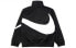 Фото #2 товара Nike Big Swoosh Sportswear 全开襟款立领拉链梭织夹克 男款 黑色 / Куртка Nike Big Swoosh Sportswear AR3132-010