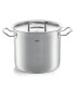 Фото #1 товара Original-Profi Collection Stainless Steel 5.5 Quart High Stock Pot with Lid