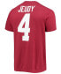 Men's Jerry Jeudy Crimson Alabama Crimson Tide Alumni Name Number T-shirt