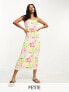 Фото #1 товара Vila Petite cami maxi dress in garden retro floral