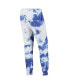 Фото #4 товара Women's White, Royal New York Mets Melody Tie-Dye Jogger Pants
