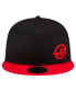 ფოტო #3 პროდუქტის Men's Black Haas F1 Team 9FIFTY Snapback Hat