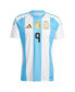 ფოტო #2 პროდუქტის Men's Julian Alvarez White Argentina National Team 2024 Home Replica Jersey