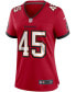 Фото #3 товара Women's Devin White Red Tampa Bay Buccaneers Game Player Jersey