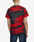 ფოტო #2 პროდუქტის Men's Short Sleeve Rising Star V-Neck T-shirt