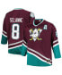 Men's Teemu Selanne Purple Anaheim Ducks Big and Tall Blue Line Player Jersey