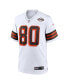 Фото #3 товара Men's Jarvis Landry White Cleveland Browns 1946 Collection Alternate Game Jersey