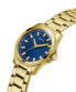 Фото #3 товара Guess Herren Armbanduhr CHAMP gold, blau 44 mm GW0718G2