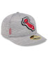 Фото #4 товара Men's Gray Los Angeles Angels 2024 Clubhouse Low Profile 59FIFTY Fitted Hat