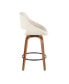 Фото #5 товара Барный стул из ткани LumiSource Fabrico