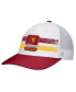 Men's White, Cardinal USC Trojans Retro Fade Snapback Hat White, Cardinal - фото #2