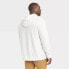 Фото #3 товара Goodfellow & Co Hooded Ultra-Soft Sweatshirt Men's 5XL Off-White Cotton Solid