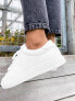 ASOS DESIGN Drama trainers in white