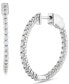 Lab Grown Diamond Small Hoop Earrings (1 ct. t.w.) in 14k White Gold