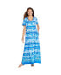 ფოტო #1 პროდუქტის Plus Size Long T-Shirt Lounger