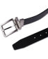 Фото #6 товара Men's Micro Logo Strap Reversible Casual Belt