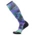 SMARTWOOL Ski Targeted Cushion Lotus Print OTC socks